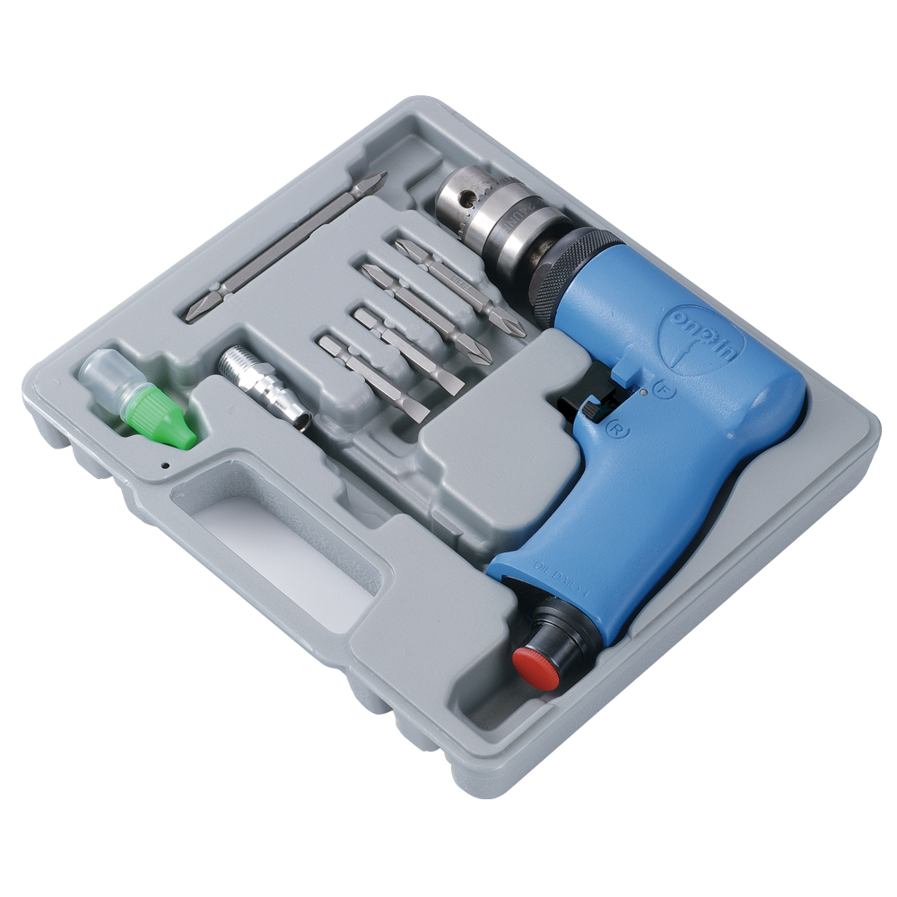 Bộ dụng cụ khoan dùng hơi ONPIN, OP-101K (3/8"), dạng cong