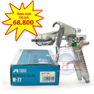 Súng phun sơn ANEST IWATA, W77-3G, 2.5mm (không kèm cốc)[KÈM QUÀ TẶNG TRỊ GIÁ 68,800]